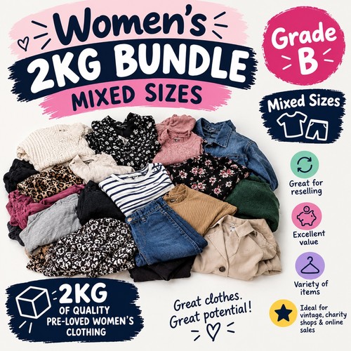 2kg ladies clothing grade - ladies,