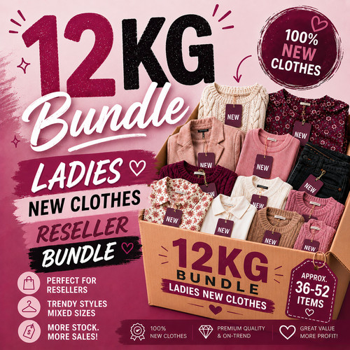 New 12kg ladies clothing - ladies,