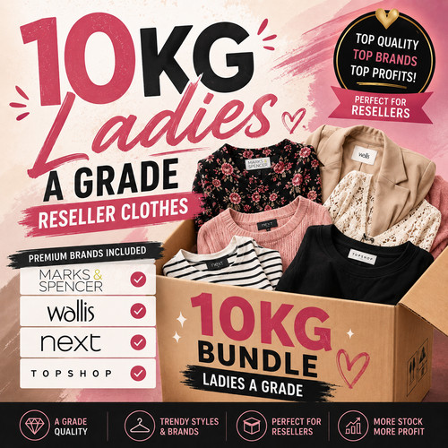 10kg ladies grade clothing - 10kg, a