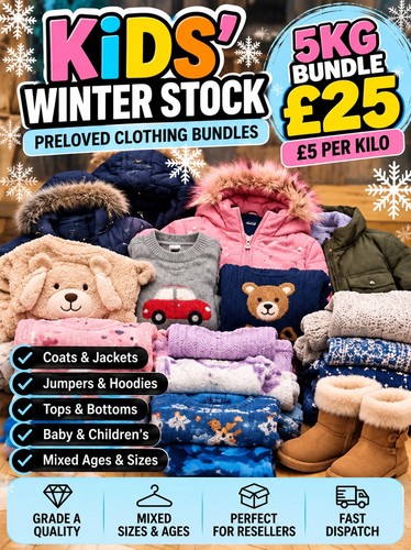 5kg kids winter clothing - 5kg,