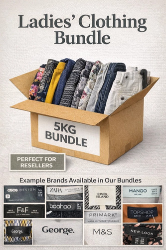 5kg ladies clothing - 5kg, lot