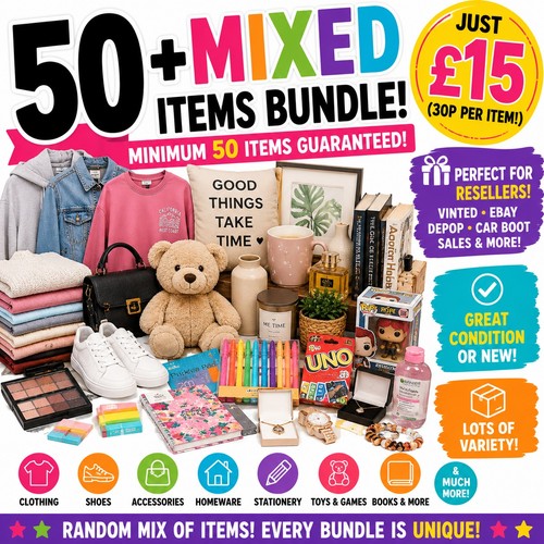 Mixed mystery bundle - 50+,