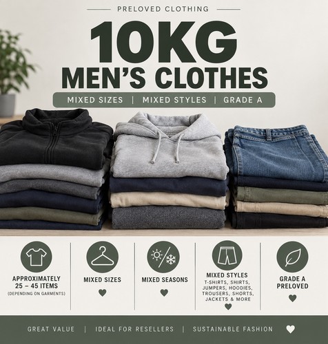 10kg men clothes grade a - clothes,