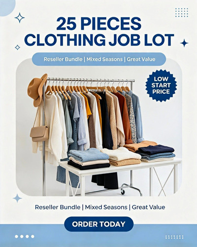 Piece clothing job lot - 25,