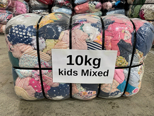 10kg kids clothing bale - 10kg, mixed