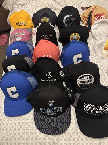 Assorted caps and - and, bulk
