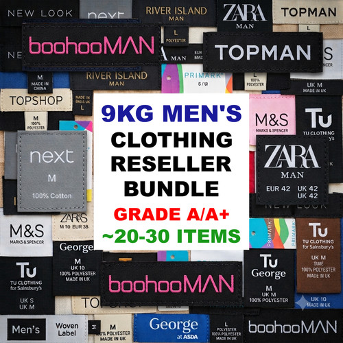 9kg men reseller clothing - men's,