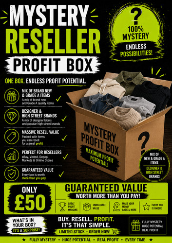 Mystery reseller clothing box - mystery,