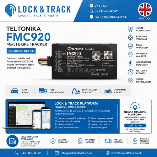 Teltonika fmc920 gps tracker - fmc920,