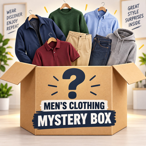 10pc men clothing mystery - clothing,